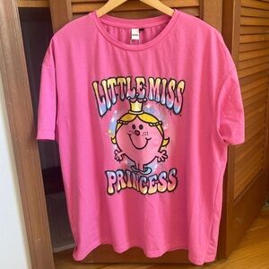 Little Miss Princess Pink Kids T-Shirt